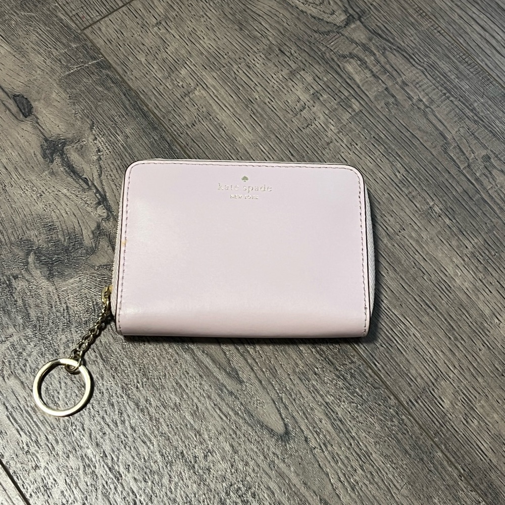 Kate Spade Blush Wallet with Key Ring